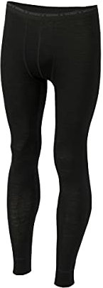 Aclima Lightwool Herren Long Pants - Ganzjahresfunktionsunterwäsche - Classic Black, XXL