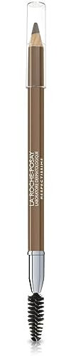 La Roche-Posay Toleriane Augenbrauenstift Blond, Definierend, strukturierend und formend, Für einen natürlich-intensiven Make-Up-Look, Wasserfest mit feiner Spitze, Farbe: Hellbraun, 50 ml