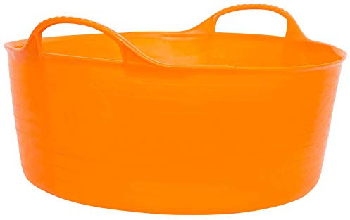 Red Gorilla Tubtrug Flexible Kleine Shallow - Orange Clear, Unisex, KGR0222