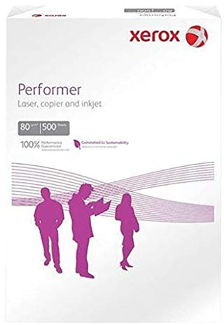 Xerox Performer 80 A4 WHITE PAPER – Printing Paper (80 g/m², 40 – 65%, 18 – 30 °C, 5 – 35 °C, 40 – 60%, 500 Sheets)