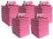 DCS Microfibre Cleaning Cloth, Pink, Pack of 50, Large Size: 40x40cm. Super Soft Premium Streak Free Washable Cloth Duster for Kitchen, Bathrooms, Surfaces, Mirrors, Car, Motorbike