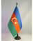 AZ FLAG - Tischflagge Aserbaidschan - 21x14 cm - Aserbaidschanische Tischfahne 14 x 21 Cm - Flaggen