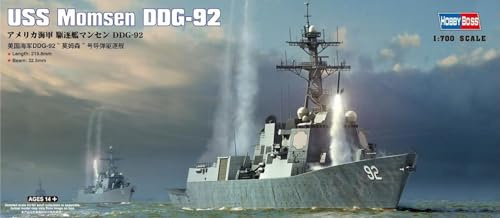 Hobbyboss 1:700 Scale USS Momsen DDG-92 Model Kit (Grey)