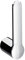 Emco 840500100 Reservepapierhalter Fino, chrom, Grau