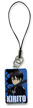 Sword Art Online Kirito Metal Cellphone Charm