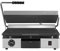MILAN-TOAST Piastra in GHISA Grande Inferiore Liscia-Superiore Rigata elettrica per cucine Professionali, 2.8 W