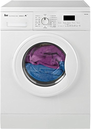 Lavadora carga frontal - Teka TKX3 1060, Capacidad 6 kg, 1000 rpm, 16 programas, Clase A++, Blanco