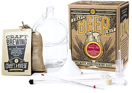 Craft a Brew White House Honey Ale Brew, wiederverwendbares Bier-Set, 3,5 l