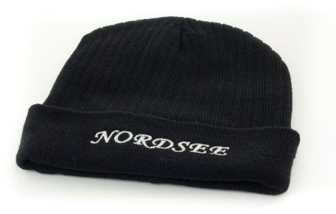 DELTA Nordsee Strickmütze in schwarz