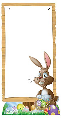 Star Cutouts Ltd Easter Sign