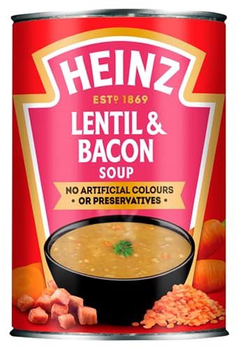 Heinz Lentil & Bacon Tinned Soup 400g