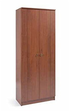 WEBMARKETPOINT Armadio scarpiera Multiuso Noce Antico Legno nobilitato 2 Ante h182x71x38