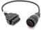 vhbw OBD Adapter 14Pin-OBD1 auf OBD2 kompatibel mit Mercedes Vito, Sprinter, Volkswagen LT - 30 cm