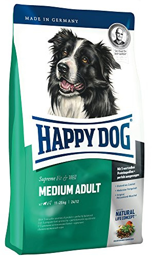 Happy Dog 60007 Hundefutter Medium Adult, 12.5 kg, XL