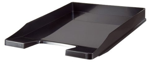 HAN 1025-13 Briefkörbe, Ablagen, Stapelbar, Belegfächer, Zubehöre Briefablage C4 schwarz