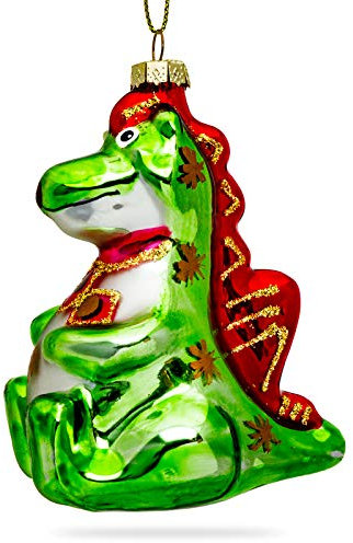 SIKORA BS211 Drache Christbaumschmuck Glas Figur Weihnachtsbaum Anhänger