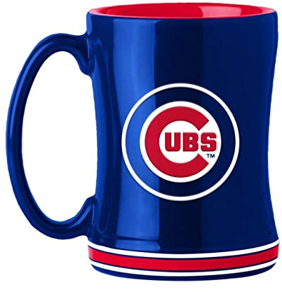 Boelter Brands MLB Chicago Cubs 225840 Kaffeetasse, Team-Farbe, 400 ml