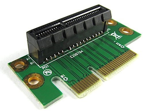 3piezas PCIE tarjeta elevadora adaptador 90 Grado,PCI-Express (PCI-E x4),Para tarjeta gráfica, tarjeta de sonido, controlador de red Ethernet NIC, tarjeta de video u otros adaptadores
