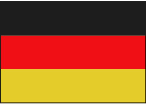 Nautische Deutschland Flagge Fahne BRD 40 x 60 cm