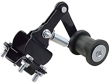 GOOFIT la Motocicleta Enlace Longitud de Cadena modificada Tensor Ajustador Negro