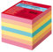 Herlitz 1604008 Zettelkastenersatzeinlage, Farbig sortiert, 9 x 9 cm, 700 Blatt