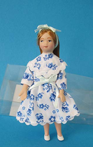 Dolls House 4753 Puppe Megan Mädchen 11,5 cm Doll 1:12 für Puppenhaus