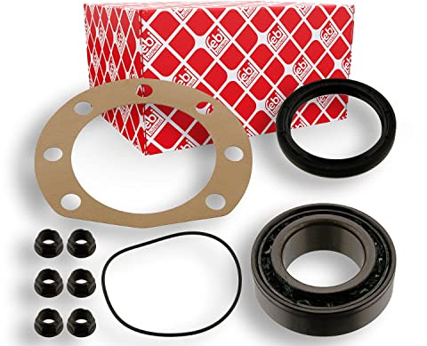 febi bilstein 05860 Radlagersatz mit Anbaumaterial, 1 Stück | Kompatibel mit: MERCEDES-BENZ T1 Bus, T1 Bus, T1 Kasten, T1 Kasten, T1 Pritsche/Fahrgestell, T1 Pritsche/Fahrgestell