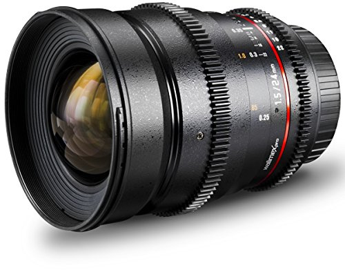 Walimex Pro 20104 - Objetivo para Micro Cuatro Tercios (Apertura f/1.5-22, diámetro de 77 mm), Negro