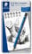 STAEDTLER Mars 100 G12 Zeichenbleistift Lumograph, Sechskantform, unglaublich bruchfeste Premium-Bleistifte, hohe Qualität, 12 Härtegrade, Metalletui