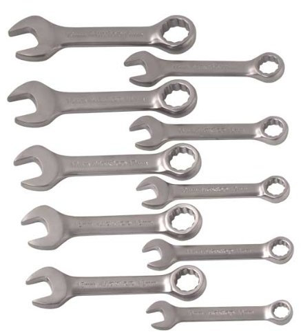 Mauk Stummel Maul- und Ring- Schlüsselsatz 10tlg. 10-19mm - extra kurz