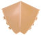 HOLZBRINK Innenecke passend zum Dekor Ihrer Abschlussleisten Buche Innenkante PVC Küchenabschlussleiste 23x23 mm