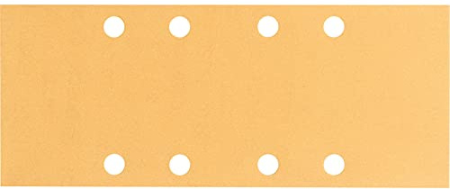 Bosch Professional Schleifblatt für Schwingschleifer Holz und Farbe Best for Wood and Paint (10 Stück, Körnung 80, C470) 2608605227