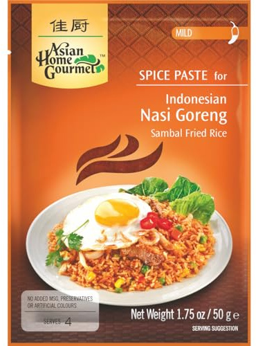ASIAN HOME GOURMET, Spice Paste For Indonesian Nasi Goreng, 50g
