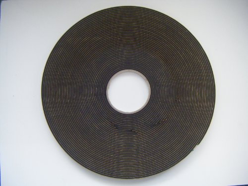 Elloughton Greenhouses Greenhouse Glazing Seal - 20m rolls black UV stable PVC, 3mm x 10mm