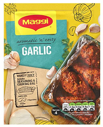 Maggi So Juicy Garlic Chicken Seasoning Mix, 30g