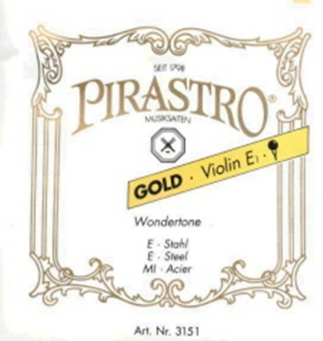 CUERDA VIOLIN - Pirastro (Gold 315121) (Acero) 1ª Bola Medium Violin 4/4