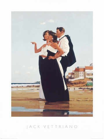 Jack Vettriano Poster/Kunstdruck The Missing Man II 40 x 50 cm