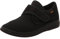 Fischer Herren Ortho Flache Hausschuhe, Schwarz Schwarz 222, 42 EU Weit