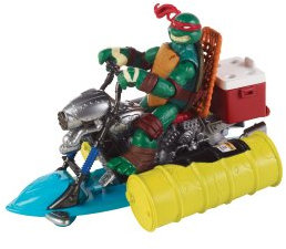 TEENAGE MUTANT NINJA Turtles - Ninja Stealth Bike für 12 cm Figur, Motorrad, Kind, Jungen, Ninja Turtles Fans