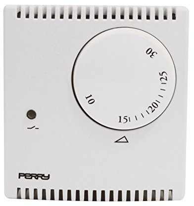 Perry 1TGTEG131RA Termostato a Espansione, Bianco
