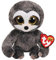 TY 36215 Dangler, Faultier 15cm Beanie Boo's, Braun