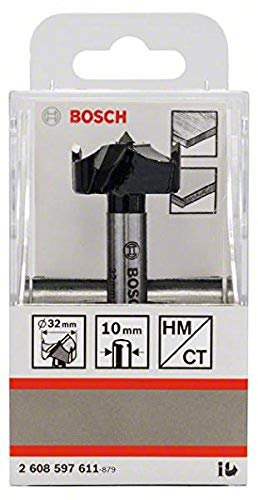 Bosch Professional 1 x Carbide Kunstbohrer (Ø 32 mm, Zubehör Bohrmaschine)