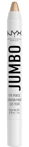NYX Professional Makeup Jumbo Eye Pencil, strahlender Eyeliner, ohne Zerren oder Verblassen, 634 Frosting, cremefarben, Lidschatten, Primer und Eyeliner in Einem, anspitzbar, 5 g