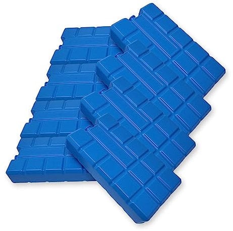 ToCi 8 x Kühlakku je 400 ml – Flache Kühlelemente für Kühltasche & Kühlbox - Wiederverwendbare Eisakkus aus BPA-freiem Kunststoff - Kühlpads für Picknick, Reise, Camping