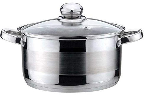 Kochtopf mit Deckel Kinghoff aus Edelstahl (4L)