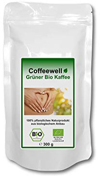 Coffeewell Grüner Bio Kaffee (300g) - GMP zertifiziert