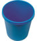 Helit Papierkorb rund 18l blau