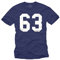 Mücke 63 T-Shirt für Herren - L Blau