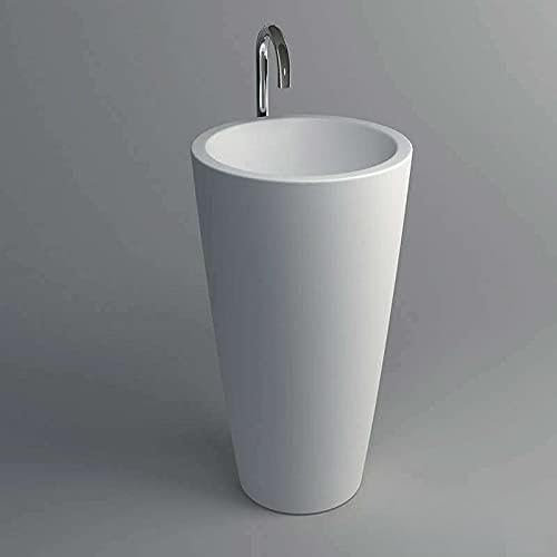 LAVABO SU COLONNA - KEZIA - Lavabo - 50x50x90CM