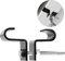 Yes4All I Beam Heavy Bag Hanger, Adjustable Steel Beam Clamp from 9 cm to 18 cm for Heavy Bag, Gym Swing, Trapeze, and Hammock